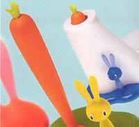 Стефано Джованнони, полотенцедержатель Bunny & Carrot, 2002 г.